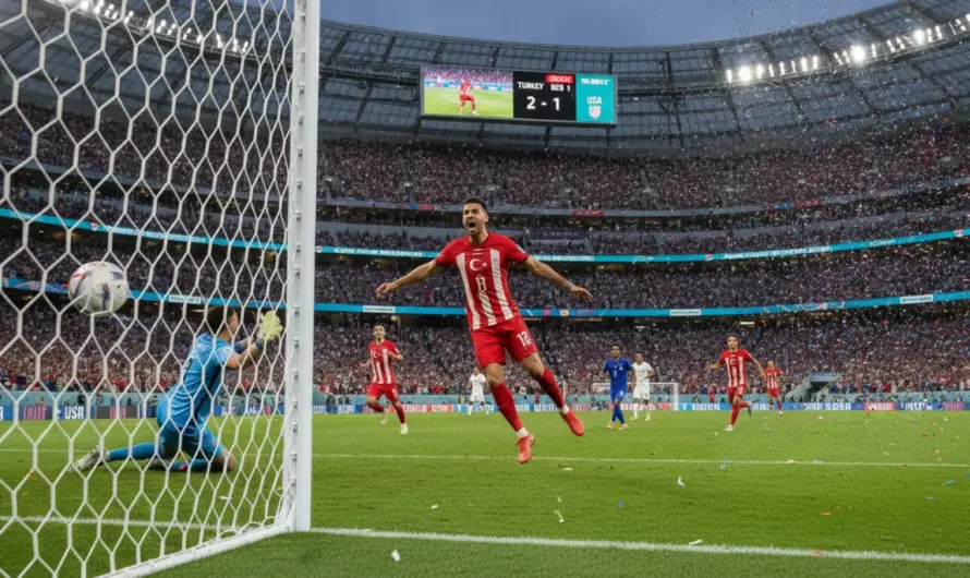 2026 Dünya Kupası’nda Tarihi Gece: Türkiye, ABD’yi 90+8’de Devirdi