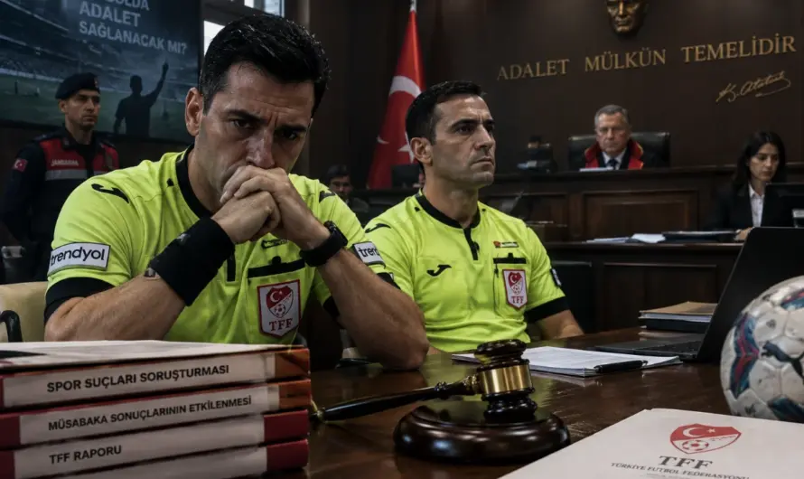 Türk Futbolunda Hakem Dosyası: Şike ve Bahis İddialarıyla Tutuklama Talebi