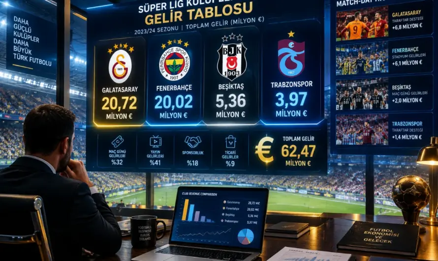 UEFA Arenasında Türk Ekiplerinin Güncel Kazanç Bilançosu